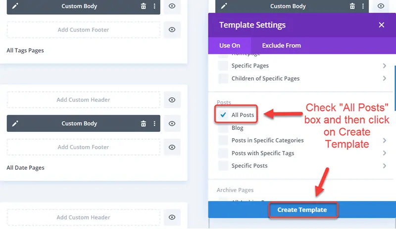 Create An All Posts Template In Divi Theme Builder
