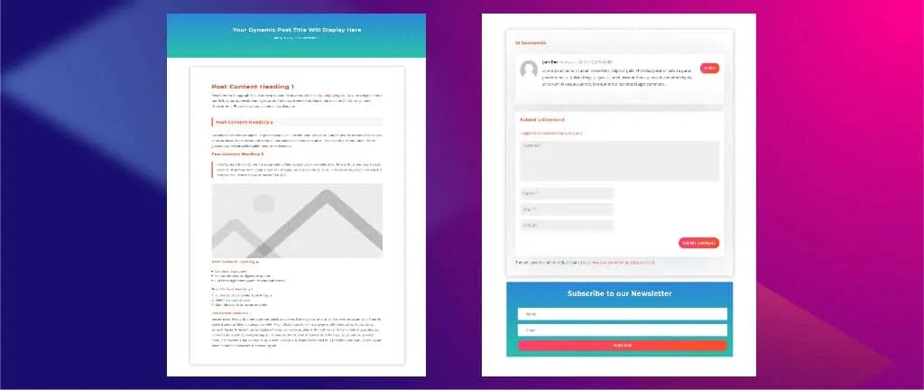 How to Create a Divi Blog Post Template with Divi Theme Builder