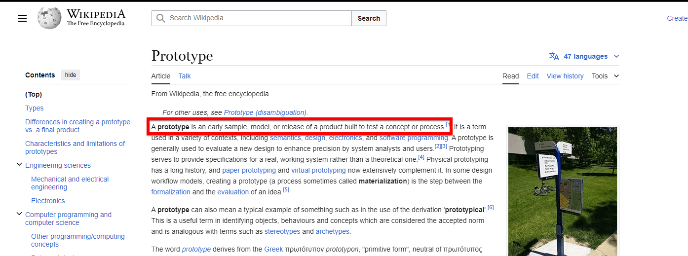 Wikipedia Article Reference