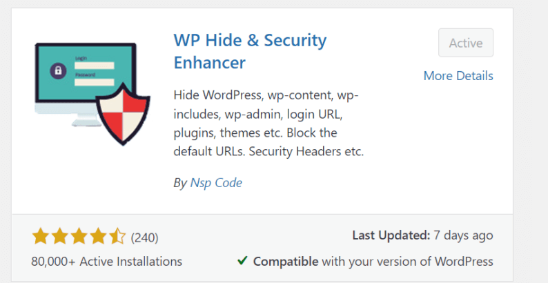 Wp Hide &Amp; Security Enhancer Plugin